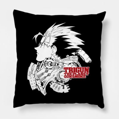 Vash Red Throw Pillow Official Trigun Merch