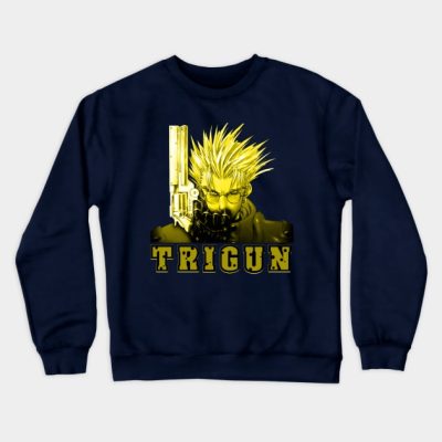 Trigun Yellow Crewneck Sweatshirt Official Trigun Merch