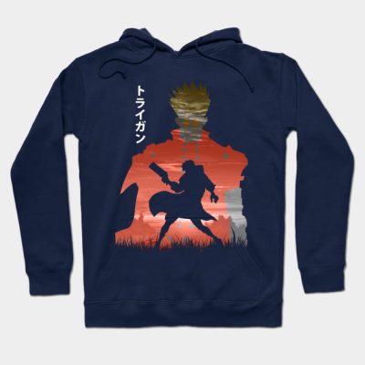 Classic Vash The Stampede Graphic Hoodie Official Trigun Merch